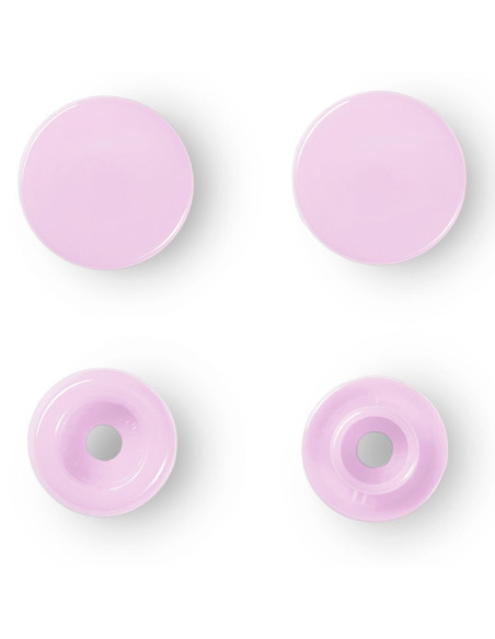 Set mit 30 Druckknöpfen Color Snaps 12,4 mm - Rosa