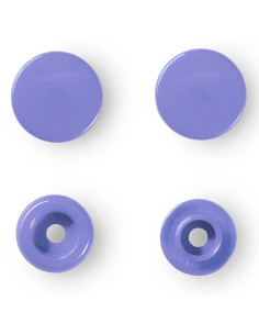 Set mit 30 Druckknöpfen Color Snaps 12,4 mm - Flieder 2