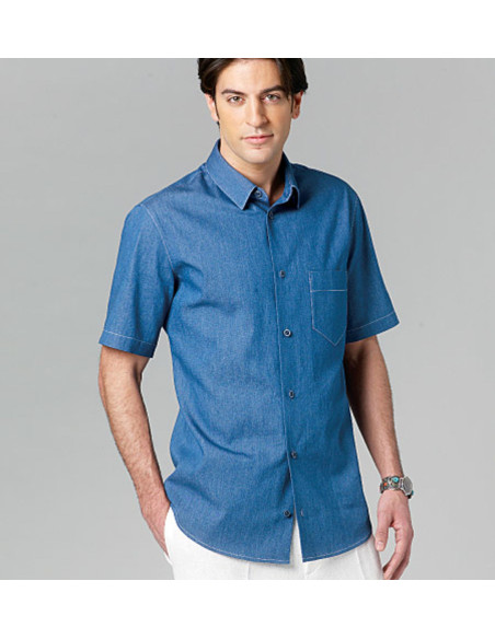 Hemd-Schnittmuster - Vogue 8759