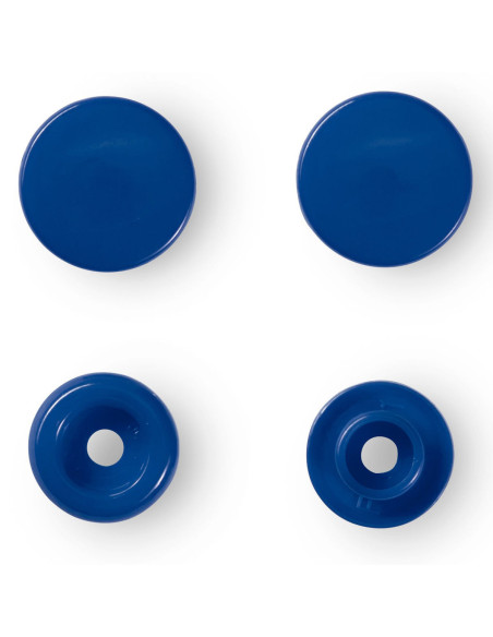 Set mit 30 Druckknöpfen Color Snaps 12,4 mm - Dunkelblau