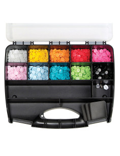 Box mit 300 Druckknöpfen Color Snaps 12,4 mm 2