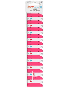 Schablone für Falten und Säume - Fuchsia Rosa