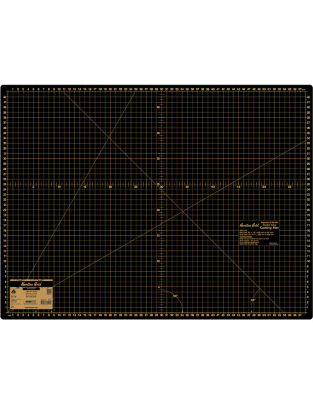 Selbstheilende Schneidematte schwarz 45 x 60 cm