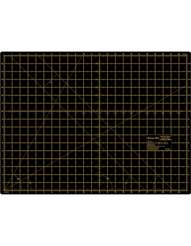 Selbstheilende Schneidematte schwarz 45 x 60 cm