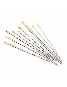 Glasröhre mit 10 Premium-Sticknadeln 2