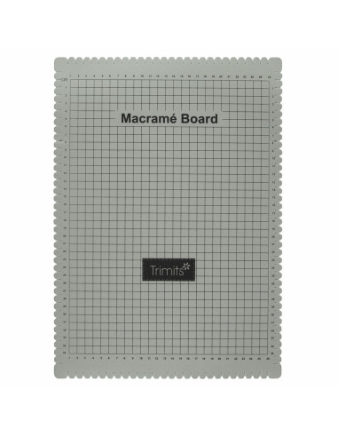 Makramee-Brett 29,7 x 42 cm