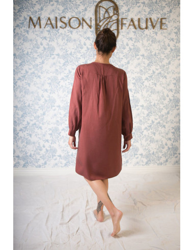 Kleidmuster, Bluse Atlas - Maison Fauve