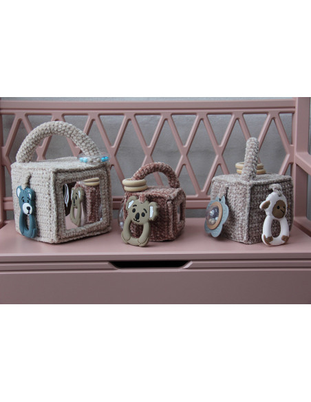 Mooskegel für Spielzeug zur Frühförderung 19 cm x 11 cm