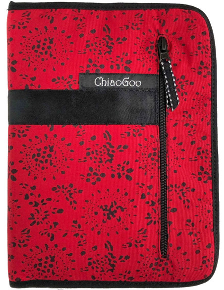 Tasche mit tunesischen Häkelnadeln aus Bambus von ChiaoGoo