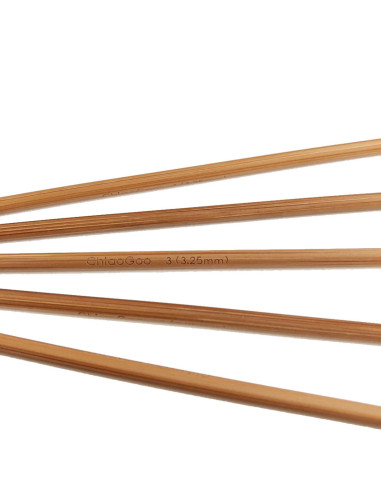 Chiaogoo Bambus Nadelspiel-Set