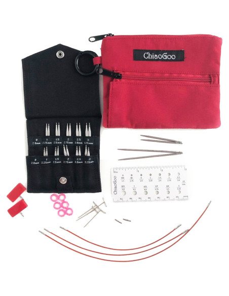 ChiaoGoo Shorties Mini Rundstricknadel-Set