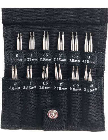 ChiaoGoo Shorties Mini Rundstricknadel-Set