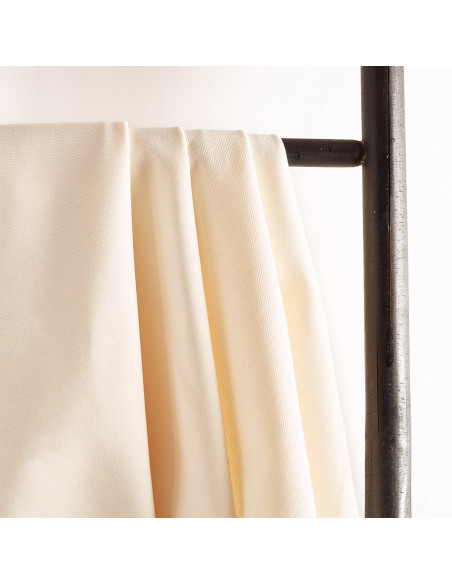Off-white Baumwoll-Gabardine-Stoff - Atelier Brunette
