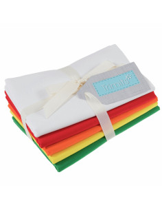 Set von 5 Fat Quarter Coupons - Frühling