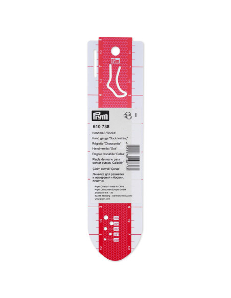 Socken-Schablone 20 cm