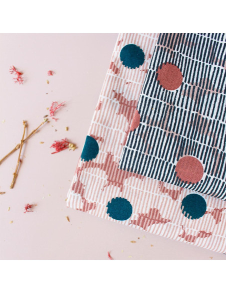 Baumwoll-Musselin Mirage Forest - Atelier Brunette