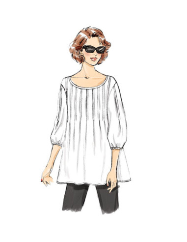 Oberteil-Schnittmuster - Butterick 6024