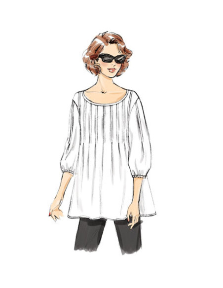 Oberteil-Schnittmuster - Butterick 6024