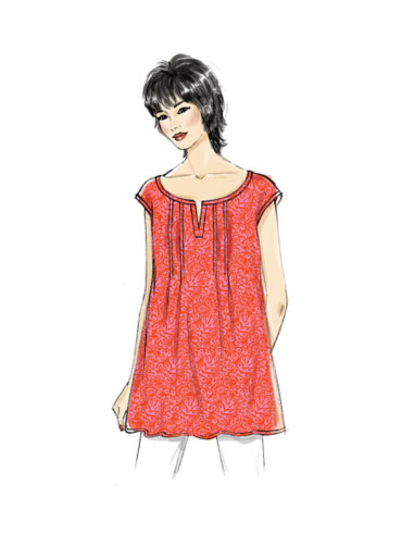 Oberteil-Schnittmuster - Butterick 6024
