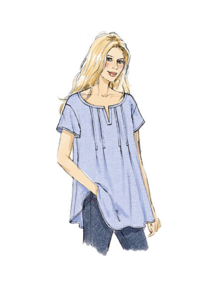 Oberteil-Schnittmuster - Butterick 6024