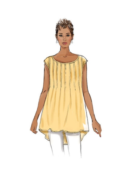 Oberteil-Schnittmuster - Butterick 6024