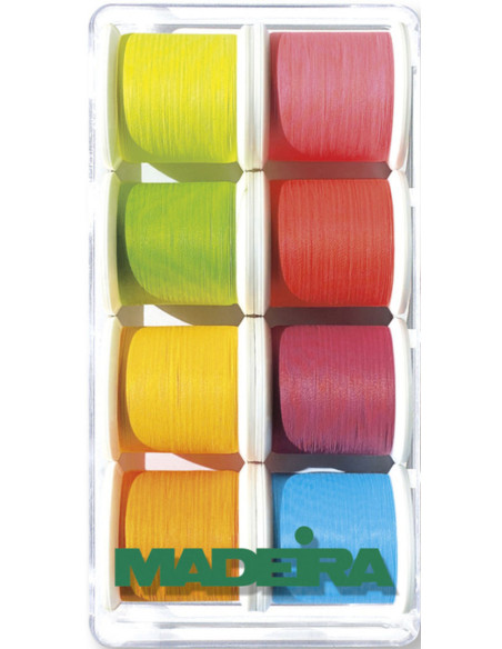 Mini-Box mit Frosted Matt Stickgarn von Madeira