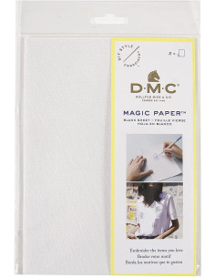 Pack mit 2 leeren A5-Blättern Magic Paper DMC