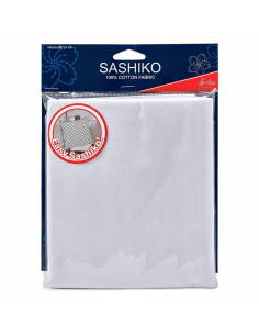 Sashiko-Stoff - Weiß