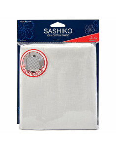 Sashiko-Stoff - Elfenbein