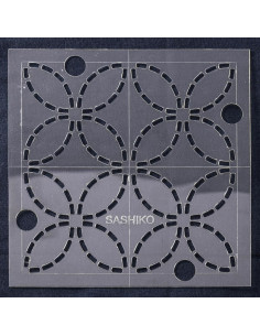 Schablone für Sashiko - Sieben Schätze 2