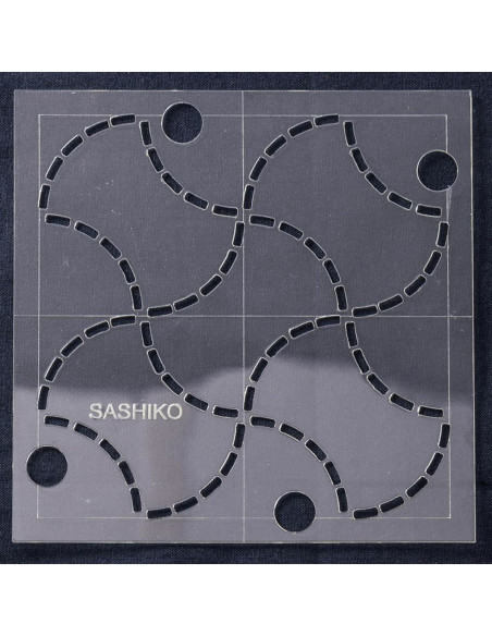 Sashiko-Schablone - Fondou