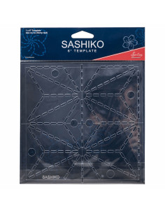Sashiko-Schablone - Asa No Ha
