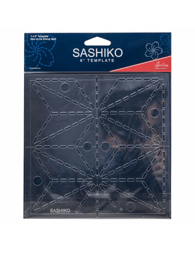 Sashiko-Schablone - Asa No Ha