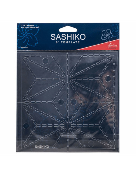 Sashiko-Schablone - Asa No Ha