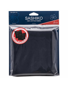 Sashiko-Stoff - Dunkelblau