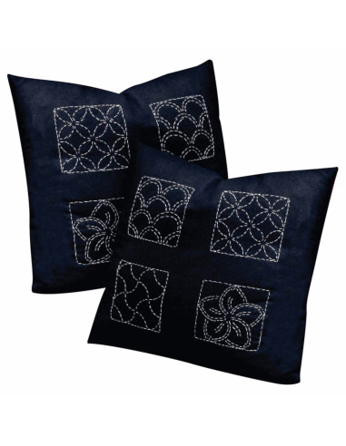 Sashiko-Stoff - Dunkelblau