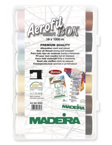 SmartBox Aerofil Madeira Nähgarnkoffer