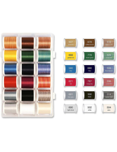 SmartBox Cotona Madeira Quiltgarnkoffer