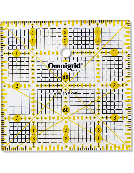 Omnigrid Patchwork-Lineal 4 x 4 Zoll