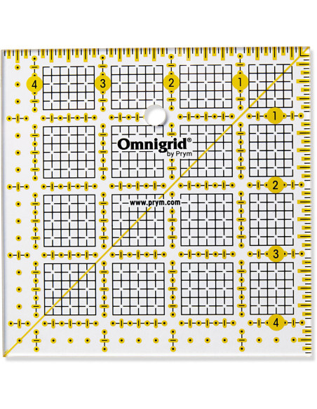 Omnigrid Patchwork-Lineal 4,5 x 4,5 Zoll