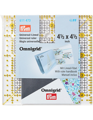 Omnigrid Patchwork-Lineal 4,5 x 4,5 Zoll