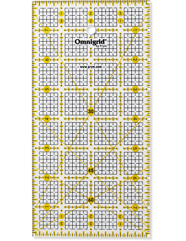 Omnigrid Patchwork-Regel 4 x 8 Zoll
