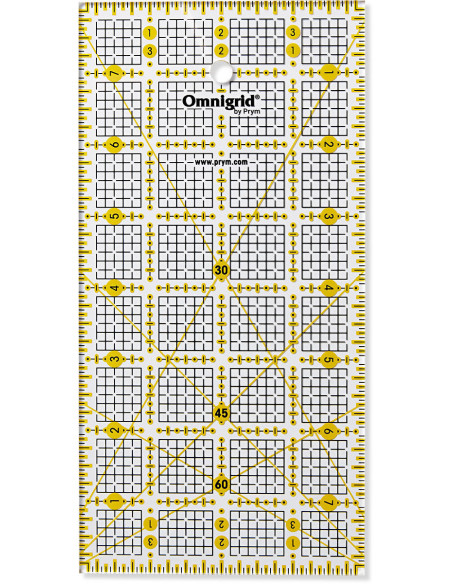 Omnigrid Patchwork-Regel 4 x 8 Zoll