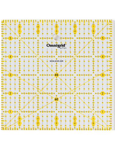 Omnigrid Patchwork-Lineal 6 x 6 Zoll