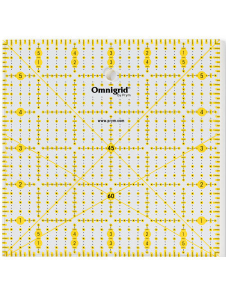 Omnigrid Patchwork-Lineal 6 x 6 Zoll