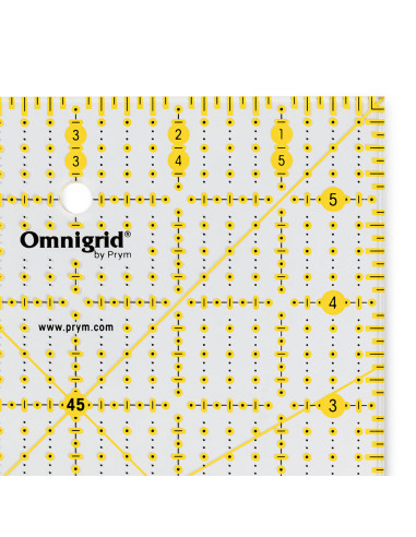 Omnigrid Patchwork-Lineal 6 x 6 Zoll