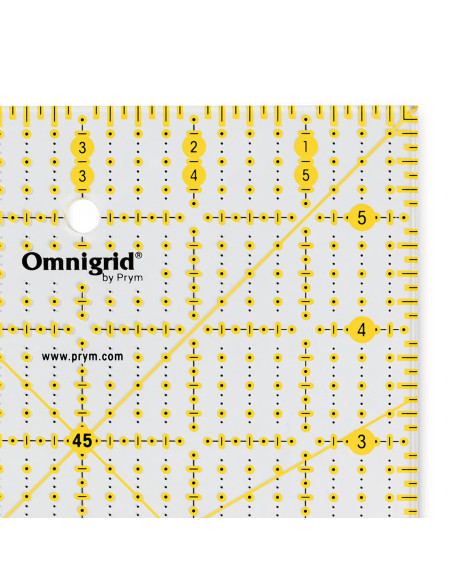 Omnigrid Patchwork-Lineal 6 x 6 Zoll