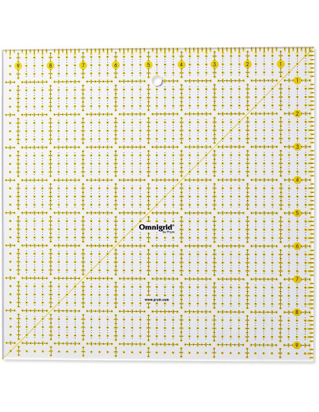 Omnigrid Patchwork-Lineal 9,5 x 9,5 Zoll
