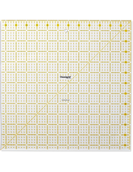 Omnigrid Patchwork-Lineal 12,5 x 12,5 Zoll
