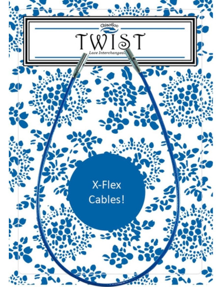 Twist X-Flex Kabel für austauschbare ChiaoGoo Nadeln